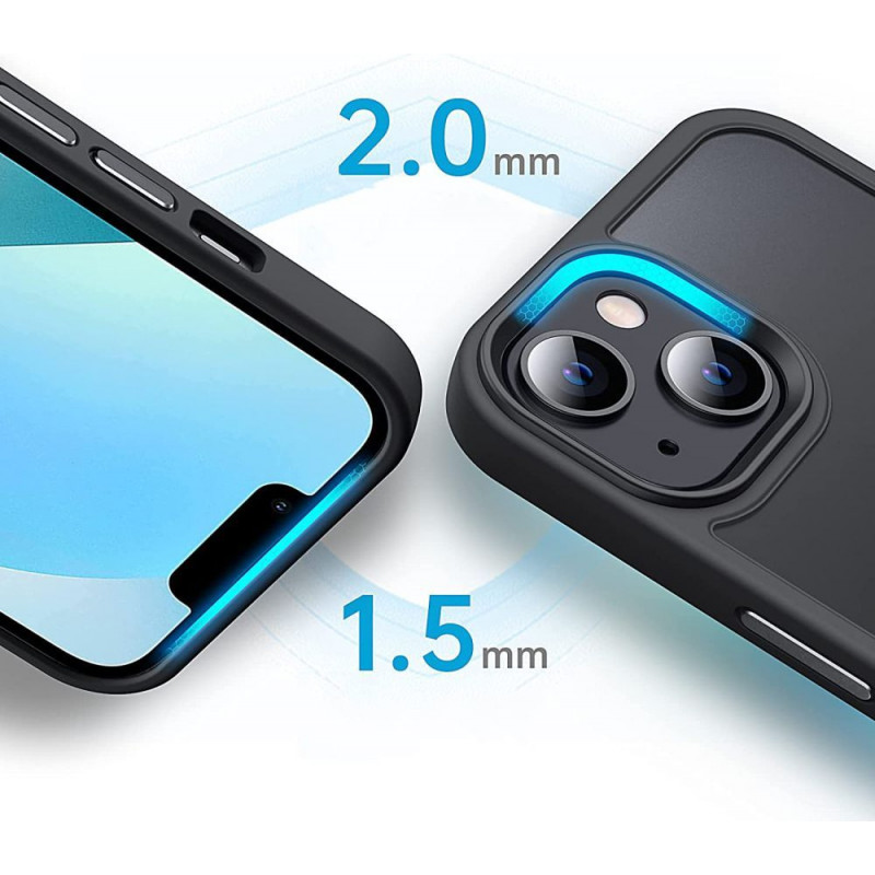 Tech-Protect Magmat MagSafe Apple iPhone 14 Pro-hoesje (THP1297), mat zwart