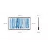 Samsung GQ65LS03HWUXZG The Frame Pro Neo 65-inch 4K-tv, 2026-model, draadloze One Connect Box