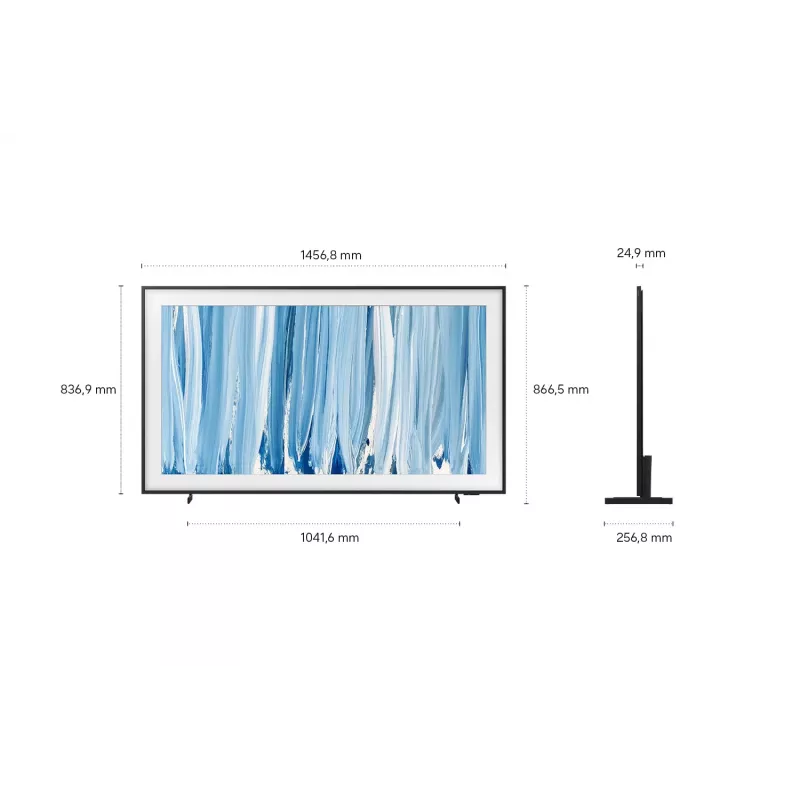 Samsung GQ65LS03HWUXZG The Frame Pro Neo 65-inch 4K-tv, 2026-model, draadloze One Connect Box