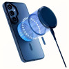3MK Smoke MagCase voor Samsung Galaxy S25, MagSafe, zwart, polycarbonaat