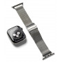 Ringke Metal One Mesh RGK12091 Apple Watch-band, 44/45/46/49 mm, zilver