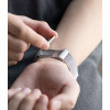 Ringke Metal One Mesh RGK12091 Apple Watch-band, 44/45/46/49 mm, zilver