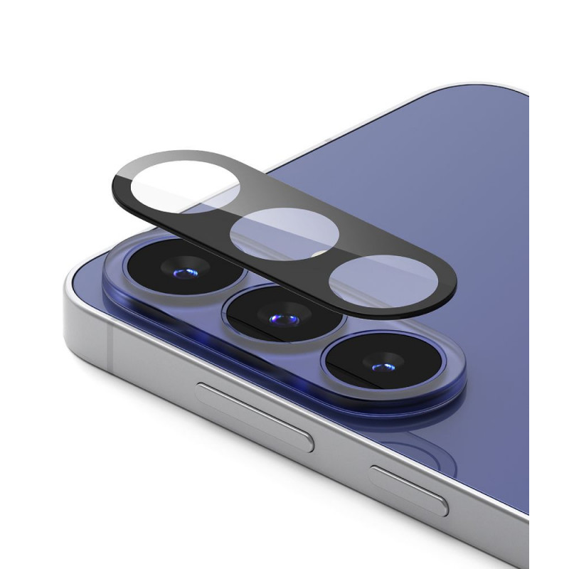 Ringke Camera Full Cover Samsung Galaxy S26 FE cameralensbeschermer, 9H gehard glas, zwart (2 stuks)