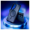 3MK Smoke MagCase voor Samsung Galaxy S25 Ultra, MagSafe, zwart, polycarbonaat