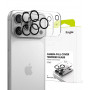 Ringke Camera Full Cover Apple iPhone 18 Pro Max cameralensbeschermer, 9H gehard glas, zwart (2 st.)