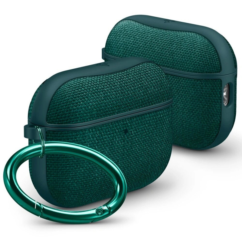 Spigen Urban Fit ACS09831 hoesje voor Apple AirPods Pro 3, midnight green