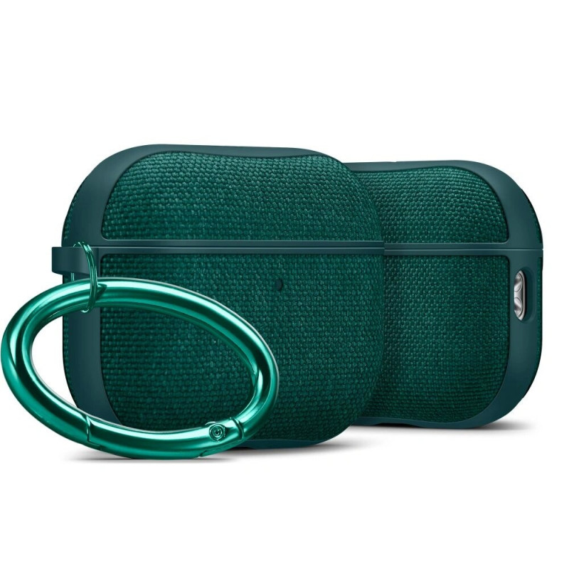 Spigen Urban Fit ACS09831 hoesje voor Apple AirPods Pro 3, midnight green