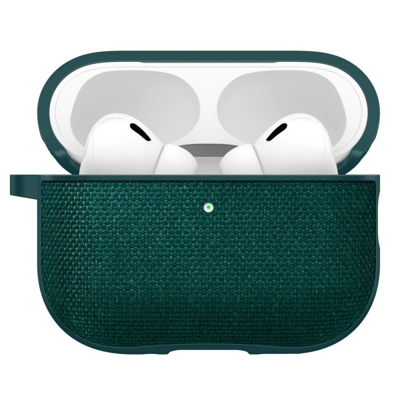Spigen Urban Fit ACS09831 hoesje voor Apple AirPods Pro 3, midnight green