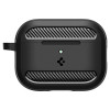 Spigen Rugged Armor ACS09822-hoesje voor Apple AirPods Pro 3, mat zwart
