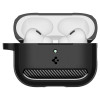 Spigen Rugged Armor ACS09822-hoesje voor Apple AirPods Pro 3, mat zwart