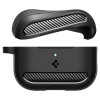 Spigen Rugged Armor ACS09822-hoesje voor Apple AirPods Pro 3, mat zwart