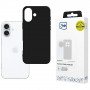 3MK Matt Case Pro voor Apple iPhone 16, zwart