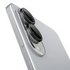 Spigen Optik Pro Glas.tR EZ Fit AGL09413 camerabeschermer voor Samsung Galaxy S25 Edge, zwart (2 st.)