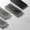 Ringke Easy Slide gehard glas voor Samsung Galaxy S24 / S25, transparant (2 stuks)