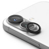 Ringke cameraframebeschermer voor Apple iPhone 16 / 16 Plus, zwart (2 st.)