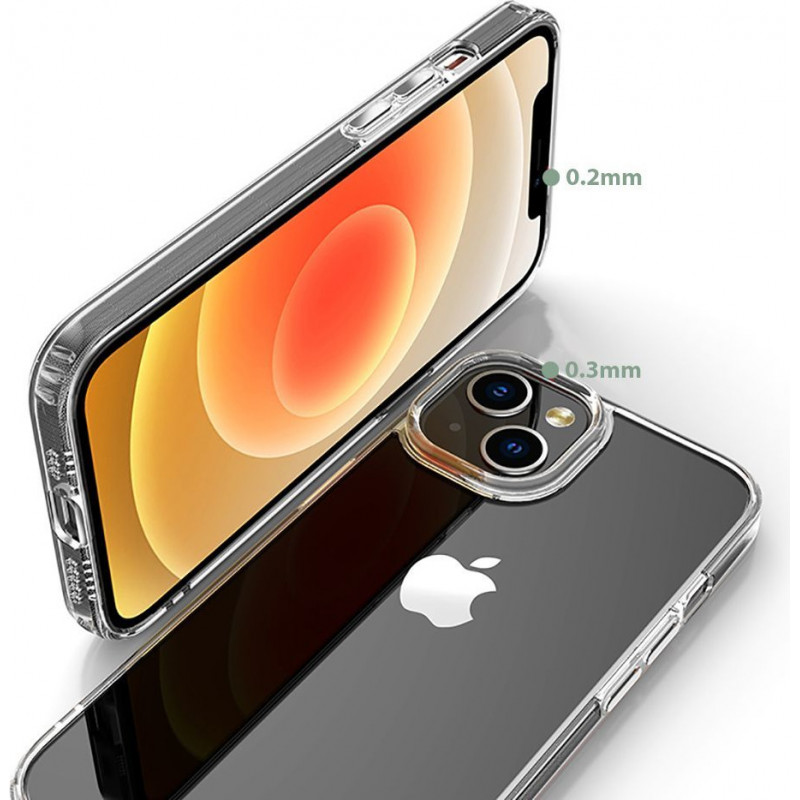 Tech-Protect Flexair Hybrid Apple iPhone 14 hoesje (THP1343), transparant