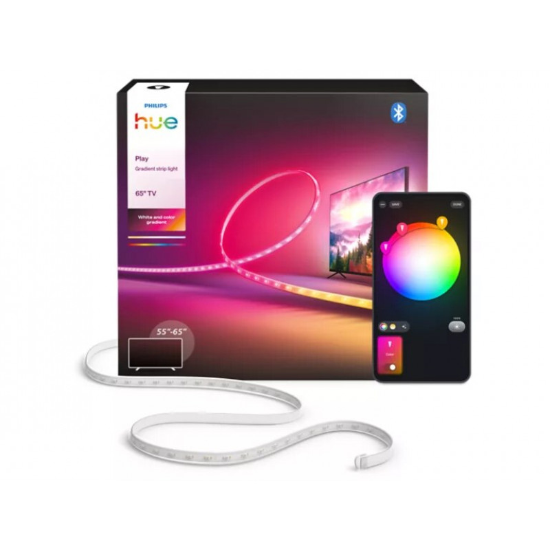Philips Hue Play Gradient Lightstrip voor 65 inch tv