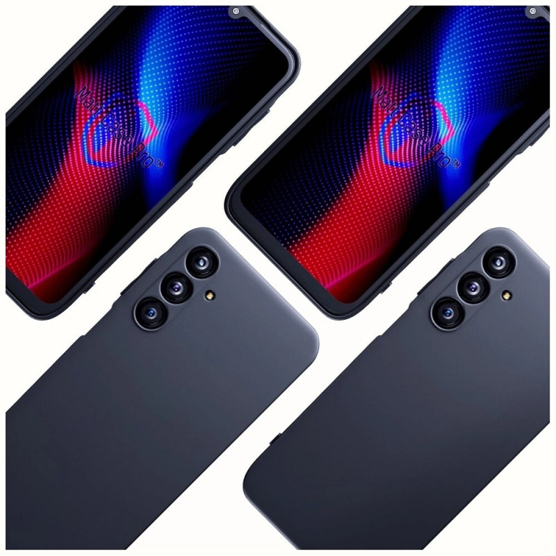 3MK Matt Case Pro voor Samsung Galaxy A25 5G, zwart