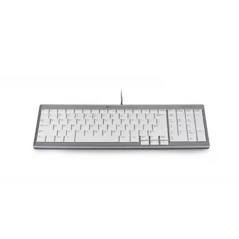 Bakker Elkhuizen UltraBoard 960 Compact Standaard toetsenbord BNEU960SCCH, bedraad, Zwitserse layout QWERTZ