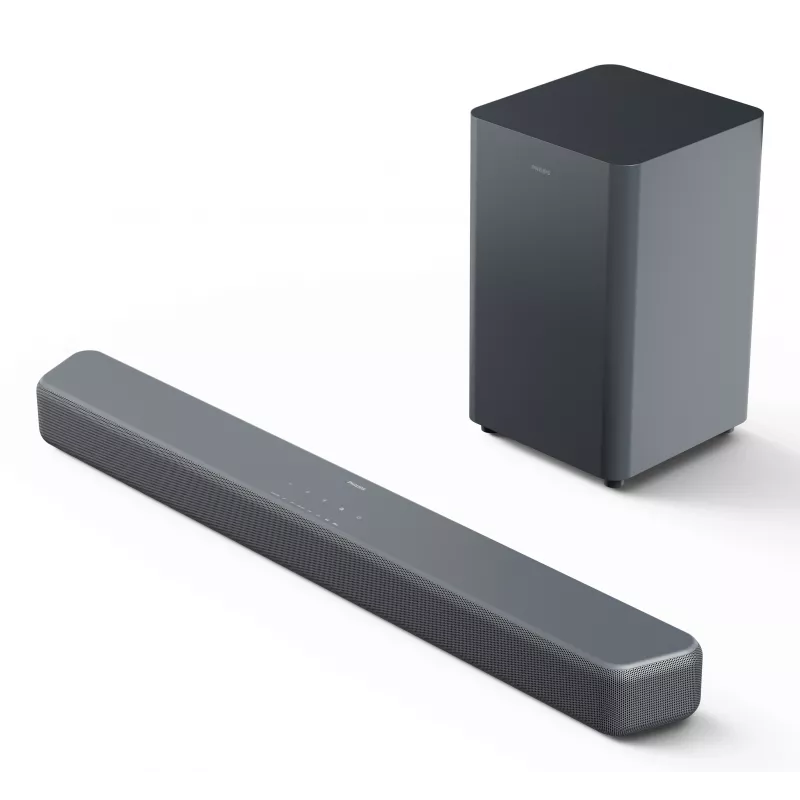 Philips TAB5601/10 2.1-soundbar met draadloze subwoofer, zwart