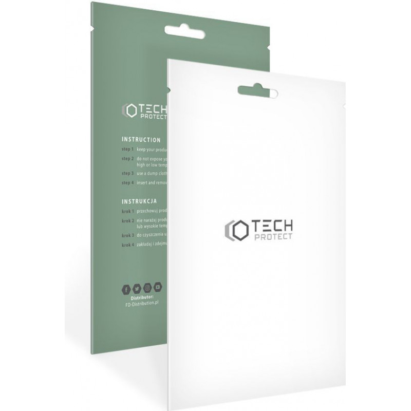 Tech-Protect Magmat MagSafe THP917CL hoesje voor Apple iPhone 12/12 Pro, transparant