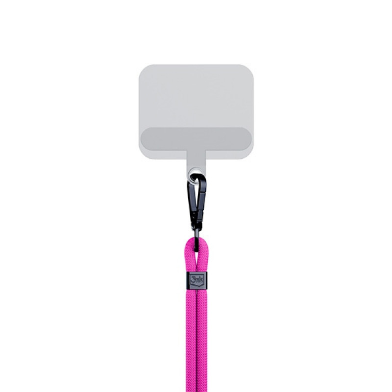 3MK EasyClip telefoonkoord, roze / zwart