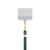 3MK EasyClip telefoonkoord, donkergroen / goud