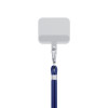 3MK EasyClip telefoonkoord, donkerblauw / zilver