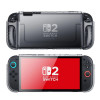 Supcase Crystal Case voor Nintendo Switch 2, Frost Black