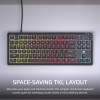 Corsair K55 CORE TKL RGB gamingtoetsenbord