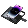 Tech-Protect Wallet MagSafe-hoesje voor Apple iPhone 13, zwart