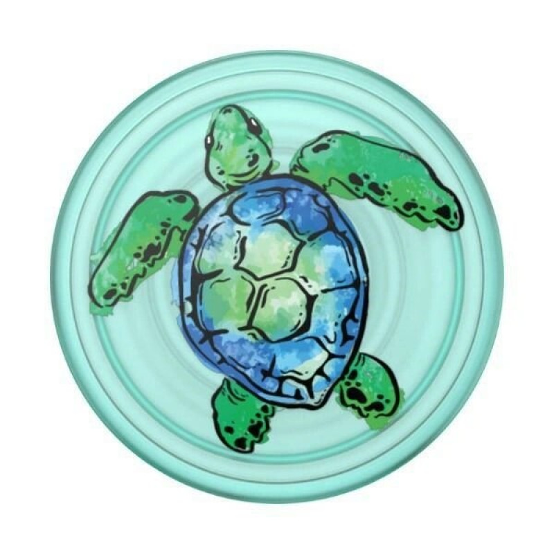 PopSockets PopGrip PlantCore Tortuga telefoongrip en standaard