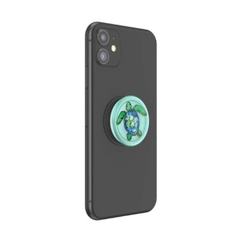 PopSockets PopGrip PlantCore Tortuga telefoongrip en standaard