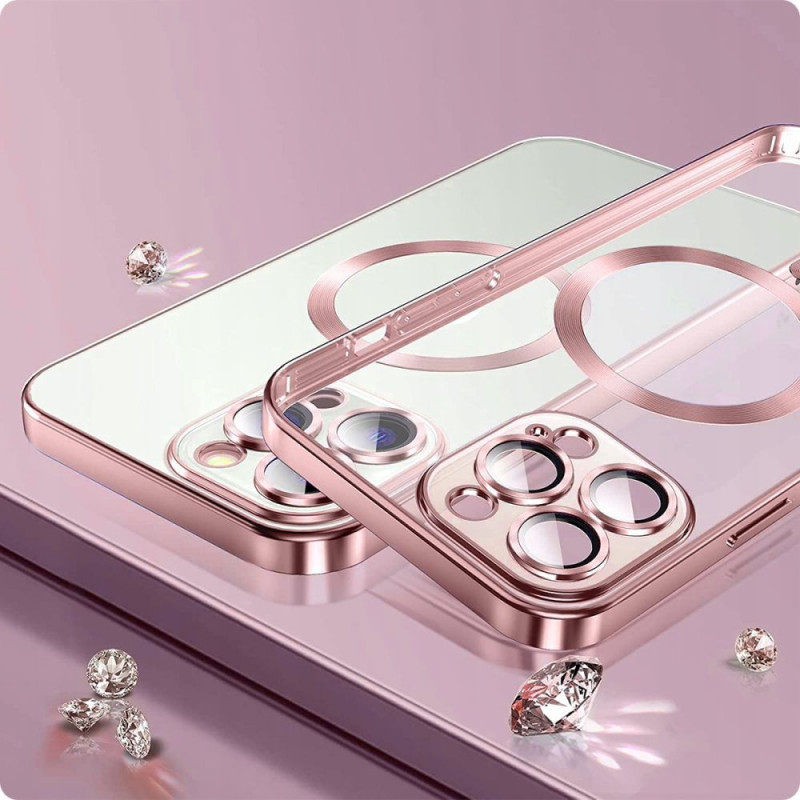 Tech-Protect MagShine MagSafe-hoesje voor Apple iPhone 14, violet