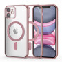 Tech-Protect MagShine MagSafe-hoesje voor Apple iPhone 11, roségoud