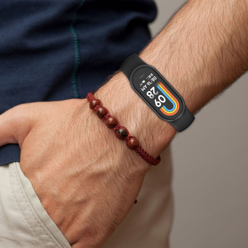 Tech-Protect IconBand-band voor Xiaomi Smart Band 8 / 8 NFC / 9, zwart