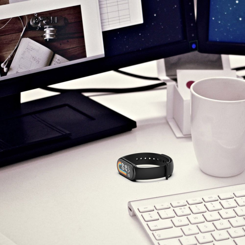 Tech-Protect IconBand-band voor Xiaomi Smart Band 8 / 8 NFC / 9, zwart