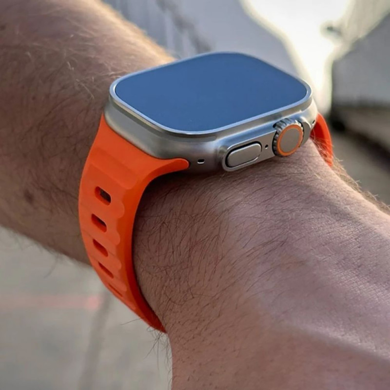 Tech-Protect IconBand Line-band voor Apple Watch 4/5/6/7/8/9/SE/Ultra 44/45/49 mm, zwart