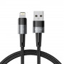 Tech-Protect UltraBoost USB-A/Lightning-kabel 12W 2.4A 100 cm, grijs