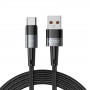 Tech-Protect UltraBoost USB-A/USB-C-kabel 66W 6A 200 cm, grijs