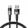 Tech-Protect UltraBoost USB-A/USB-C-kabel 66W 6A 100 cm, grijs