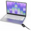 Compulocks Ledge Adapter voor MacBook Neo MBALDGN01CL, met combinatieslotkabel (hoekslot)