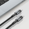 Tech-Protect UltraBoost USB-C/USB-C-kabel PD 60W 3A 100 cm, grijs