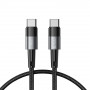 Tech-Protect UltraBoost USB-C/USB-C-kabel PD 60W 3A 25 cm, grijs