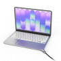 Compulocks Ledge Adapter voor MacBook Neo MBALDGN01KL, met sleutelkabelslot (hoekslot)