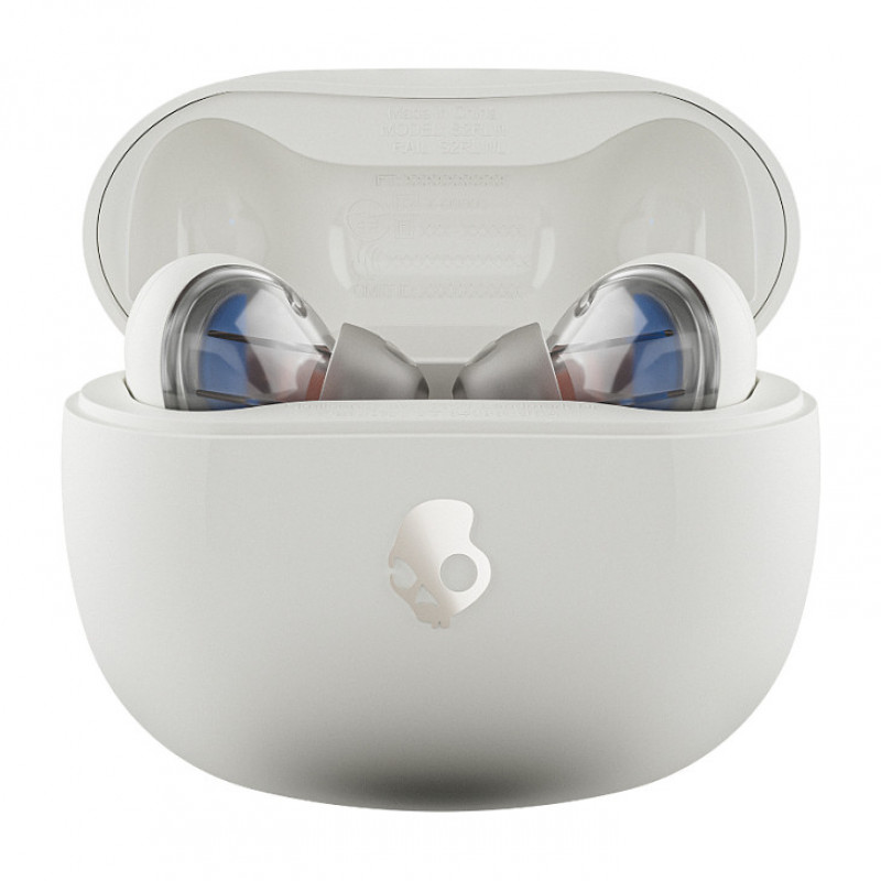 Skullcandy Rail True Wireless In-Ear Hoofdtelefoon S2RLW-Q751, Bone/Oranje Glow