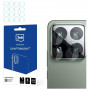 3MK Lens Protection hybride glas voor Xiaomi 15 Pro cameralens (4 stuks)
