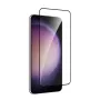 PURO Frame gehard glas met zwart frame voor Samsung Galaxy S25+ / S24+