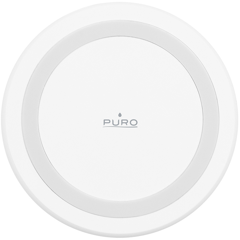PURO Qi draadloos oplaadstation 10W, wit