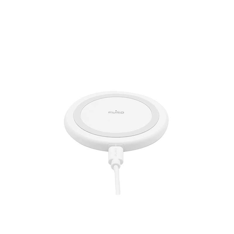 PURO Qi draadloos oplaadstation 10W, wit